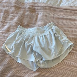 White lululemon shorts